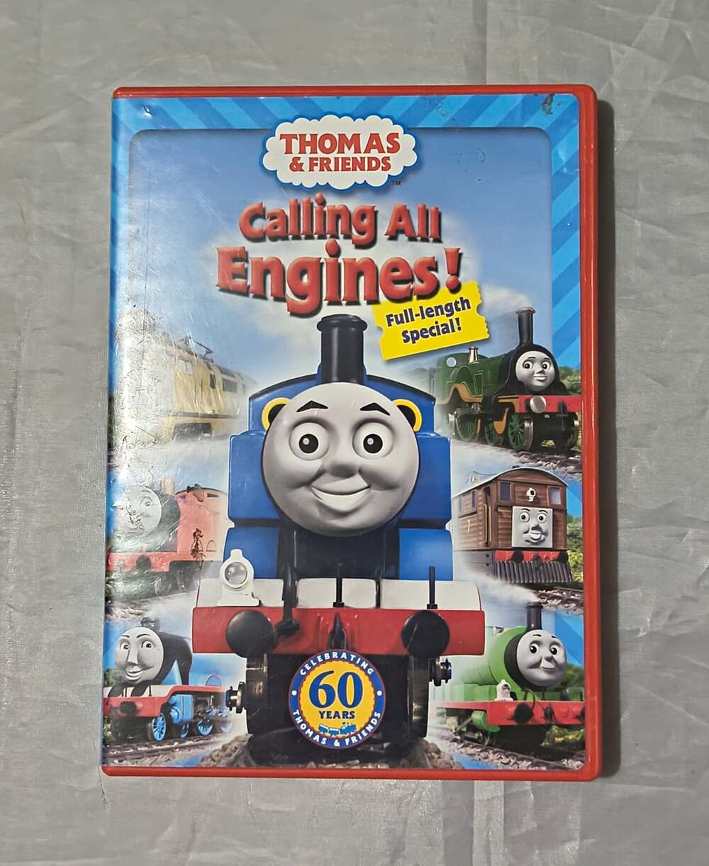 Thomas & Friends: Calling All Engines! DVD Full-Length Special Tall Case